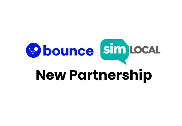 Bounce & Sim Local partnership